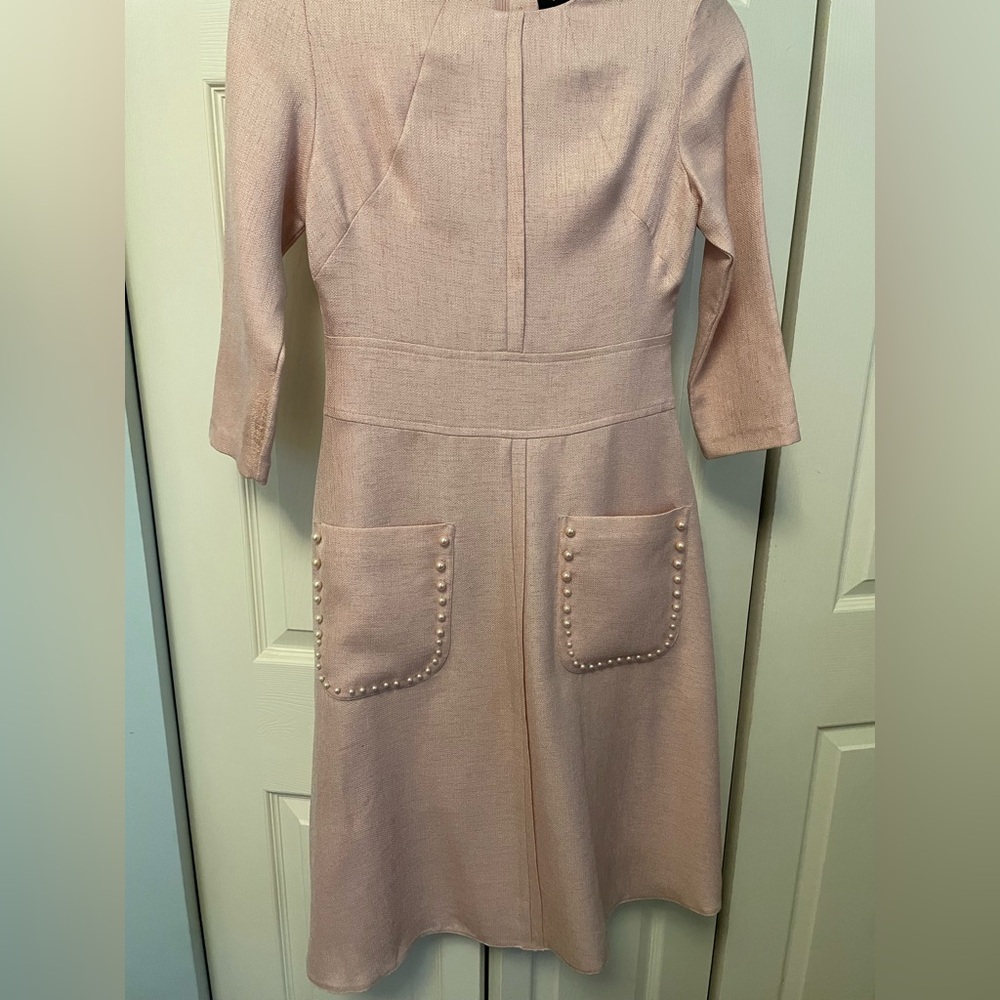Beautiful pink woven dress